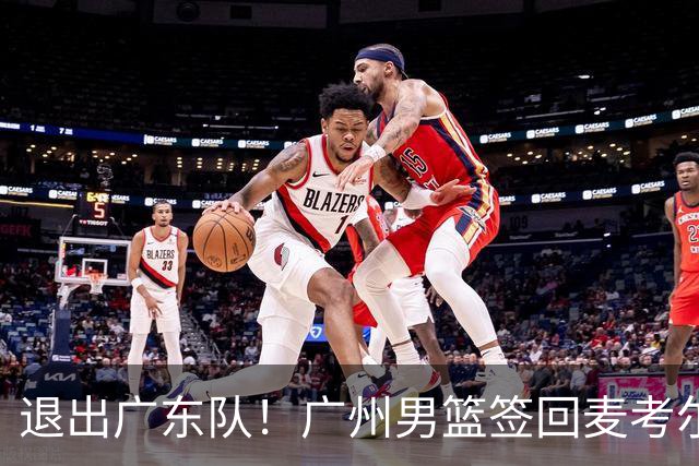 退出广东队！广州男篮签回麦考尔，上赛季坑惨杜锋了！